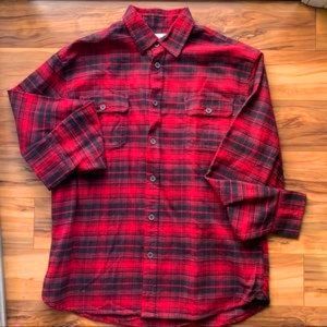 Jachs men’s plaid flannels buttoned down shirt XL